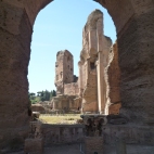 Photo 123 : Strange view in the Baths of Caracalla in Rome