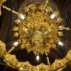 Photo 14 : Chandelier in Etropole Monastery of the Holy Trinity