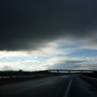Photo 42 : Storm on the road